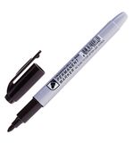 Маркер перманентный (нестираемый) CROWN "Multi Marker Slim", круглый наконечник 2мм, черный, P-505