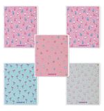 Тетрадь А5 48л. АЛЬТ клетка, Soft Touch, фольга, ЗЕФИРНОЕ НАСТРОЕНИЕ, 7-48-569