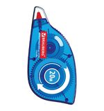 Корректирующая лента BRAUBERG 5мм*20м, корпус синий, механизм перемотки, блистер, код, 227799