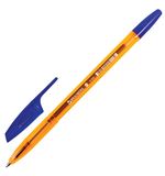 Ручка шариковая BRAUBERG X-333 AMBER, СИНЯЯ, корпус тониров. оранжевый, 0,7мм, линия 0,35мм, BP157