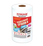 Салфетки универсальные ЧУДЕСНАЯ тряпка ПЛЮС 125шт, рулон, 25х30см, вискоза, 45г/м2, Л