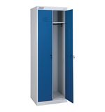 Шкаф металлический для одежды ШРК-22-800, двухсекционный, 1850х800х500 мм, 34 кг, разборный