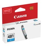 Картридж струйный CANON (CLI-481C) для PIXMA TS704/TS6140, голубой, ресурс 257 страни, 2098C001