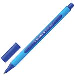 Ручка шариковая SCHNEIDER (Германия) Slider Edge F, СИНЯЯ, трехгранная, 0,8мм, линия 0,4мм, 152003