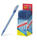 Ручка шариковая ERICH KRAUSE Neo Original, СИНЯЯ, корпус тонир. синий, 0,7мм,линия 0,26мм, 46515