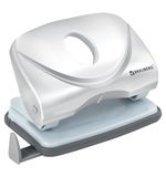 Дырокол BRAUBERG "Original", до 20 листов, белый, 227787
