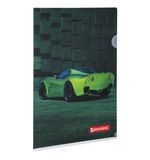 Папка-уголок BRAUBERG "Sport Car", А4, 150 мкм, цветная печать, 228044