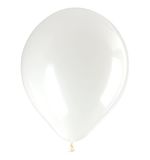 Шары воздушные ЗОЛОТАЯ СКАЗКА, 10"(25см), КОМПЛЕКТ 50 штук, белые, пакет, 105000