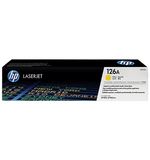 Картридж лазерный HP (CE312A) LaserJet CP1025/CP1025NW, желтый, ориг., ресурс 1000 стр.