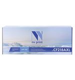 Картридж лазерный NV PRINT (NV-CF218AXL) для HP M104a/M104w/M132fn/M132nw, ресурс 3500 стр.