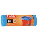 Мешки д/мусора 80л, синие, в рулоне 20шт, ПНД, 12мкм, 70х90см, PACLAN "Classic", ш/к2140, 402054