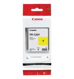 Картридж струйный CANON (PFI-120Y) для imagePROGRAF TM-200/205/300/305, желтый, 130мл, ориг, 2888C001
