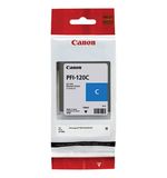 Картридж струйный CANON (PFI-120C) для imagePROGRAF TM-200/205/300/305, голубой 130мл, ориг, 2886C001