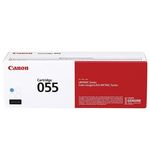 Картридж лазерный CANON (3015C002) 055C для LBP663/664/MF742/744/746, голубой, ориг, ресурс 2100стр