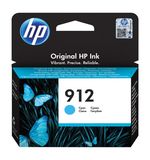 Картридж струйный HP (3YL77AE) для HP OfficeJet Pro 8023, №912 голубой, ресурс 315 стр, ориг.