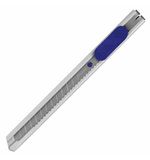 Нож канцелярский 9 мм BRAUBERG "Extra 60" металлический, автофиксатор, подвес, 237085