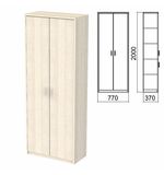 Шкаф закрытый "Арго", 770х370х2000 мм, ясень шимо (КОМПЛЕКТ)