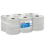 Бумага туалетная 200м, LAIMA (T2), UNIVERSAL, 1-сл, цвет натуральный, КОМПЛЕКТ 12рул, 111334