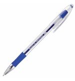 Ручка шариковая масляная с грипом BRAUBERG Model-XL ORIGINAL, СИНЯЯ, узел 0,7мм,линия 0,35мм, 143242