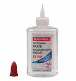 Клей канцелярский EXTRA BRAUBERG, 150 мл., с дозатором, КОД_1С