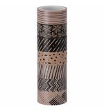 Клейкие WASHI-ленты для скрапбукинга и декора бумажные, КОФЕЙНЫЕ ЦВЕТА, 15 мм * 3 м, 7 цветов, комплект, ОСТРОВ СОКРОВИЩ, 661706