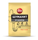 Средство для прочистки канализационных труб 70г BAGI ШУМАНИТ,для всех типов труб, 089, H-208900-0
