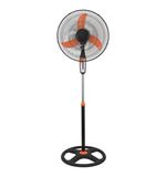 Вентилятор напольный, 3 режима, SONNEN, TF-50W-45-А304, d=45 см, 50Вт, черный, 454789, FS-45-A304