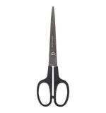Ножницы BRAUBERG "Standard" 180 мм, классической формы, черные, 237096