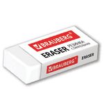 Ластик BRAUBERG EXTRA, 45*17*10 мм, бумажный рукав, ЭКО-ПВХ, 228076