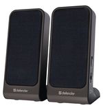 Колонки компьютерные DEFENDER SPK-225, 2.0, 4 Вт, пластик, черные, 65220