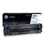Картридж лазерный HP (W2211A) 207A для HP Color LJ M282/M283/M255 голубой, оригинальный, ресурс 1250 страниц