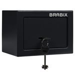 Сейф офисный (мебельный) BRABIX "SF-140KL", (в140*ш195*г140мм), ключевой замок, 291140, S103BR210114