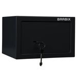 Сейф офисный (мебельный) BRABIX "SF-170KL", (в170*ш260*г230мм), ключевой замок, 291142, S103BR210514