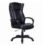 Кресло офисное BRABIX PREMIUM "Boss EX-591", экокожа, черное, 532099
