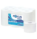 Бумага туалетная с центр. выт 120м, FOCUS (Система T9) Point, 2-сл, белый, КОМПЛЕКТ 12рул, 5036915