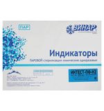 Индикатор стерилизации ВИНАР ИНТЕСТ-ПФ2, комплект 500 шт., без журнала, ш/к ХХХХХ, 21