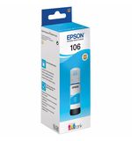 Чернила EPSON (C13T00R240) для СНПЧ L7160/L7180, голубой, оригинальные, ресурс 5000 стр