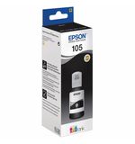 Чернила EPSON (C13T00Q140) для СНПЧ L7160/L7180, черный пигментный, оригинальные, ресурс 8000 стр