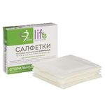 Салфетка марлевая стерильная NEW LIFE КОМПЛЕКТ 10 шт, 12 сл., 7,5х7,5см, пл. 36 (±2), 153974