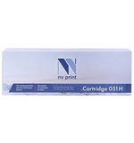 Картридж лазерный NV PRINT (NV-051H) для Canon LBP-160/162/MF 260/264/267/269, ресурс 4100 стр.