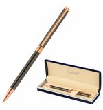 Ручка подарочная шариковая GALANT ARROW BRONZE, корпус мет., детали роз.золото, 0,7мм, синяя, 143524