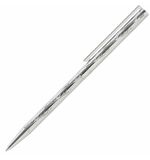 Ручка подарочная шариковая GALANT ASTRON SILVER, корпус серебр., детали хром, 0,7мм, синяя, 143527