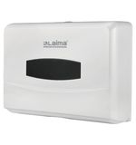 Диспенсер для полотенец LAIMA PROFESSIONAL (Система H2), Interfold, малый, белый, ABS-пластик, 606678