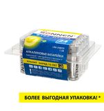 Батарейки КОМПЛЕКТ 24 шт, SONNEN Alkaline, АА(LR6,15А), алкалиновые, пальчиковые, короб, 455095