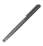 Ручка бизнес-класса перьевая BRAUBERG Larghetto, СИНЯЯ, корпус сереб.с хромом, линия, 143475
