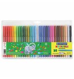 Фломастеры 30 ЦВЕТОВ CENTROPEN "Washable", смываемые, вентилируемый колпачок, 7790/30TP, 7 7790 3085