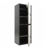 Шкаф металлический для документов ПРАКТИК "SL-125/2Т" ГРАФИТ, в1252*ш460*г340мм, 31 кг, сварной, S10799132502