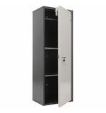 Шкаф металлический для документов ПРАКТИК "SL-125Т" ГРАФИТ, в1252*ш460*г340мм, 28 кг, сварной, S10799130502