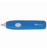 Ластик электрический BRAUBERG X-ERASE, питание от 2 батареек ААА, + 16 сменных ластиков, 229608