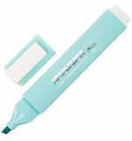 Текстовыделитель ЮНЛАНДИЯ "COLORSTAR PASTEL", БИРЮЗОВЫЙ, линия 1-4 мм, 151713